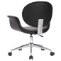 Drehbare Esszimmerstühle 2 Stk. Schwarz Kunstleder Drehbare Esszimmerstühle 2 Stk. Schwarz Kunstleder