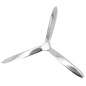 vidaXL Wanddekoration Propeller Silbern 70cm Aluminium vidaXL Wanddekoration Propeller Silbern 70cm Aluminium