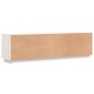 vidaXL TV-Schrank Weiß 156x37x45 cm Massivholz Kiefer vidaXL TV-Schrank Weiß 156x37x45 cm Massivholz Kiefer