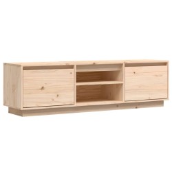 vidaXL TV-Schrank 140x35x40 cm Massivholz Kiefer
