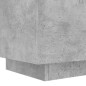 vidaXL Nachttische mit LED-Leuchten 2 Stk. Betongrau Holzwerkstoff vidaXL Nachttische mit LED-Leuchten 2 Stk. Betongrau Holzwerkstoff