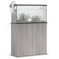 vidaXL Aquariumständer Grau Sonoma 81x36x73 cm Holzwerkstoff vidaXL Aquariumständer Grau Sonoma 81x36x73 cm Holzwerkstoff