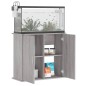 vidaXL Aquariumständer Grau Sonoma 81x36x73 cm Holzwerkstoff vidaXL Aquariumständer Grau Sonoma 81x36x73 cm Holzwerkstoff