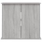 vidaXL Aquariumständer Grau Sonoma 81x36x73 cm Holzwerkstoff vidaXL Aquariumständer Grau Sonoma 81x36x73 cm Holzwerkstoff
