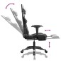 vidaXL Gaming-Stuhl mit Massage & Fußstütze Schwarz & Weiß Kunstleder vidaXL Gaming-Stuhl mit Massage & Fußstütze Schwarz & Weiß Kunstleder