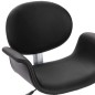 Drehbare Esszimmerstühle 4 Stk. Schwarz Kunstleder Drehbare Esszimmerstühle 4 Stk. Schwarz Kunstleder