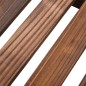 vidaXL Blumenständer mit Rollen 110x25x78 cm Massivholz Tanne vidaXL Blumenständer mit Rollen 110x25x78 cm Massivholz Tanne