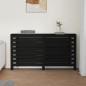 vidaXL Heizkörperverkleidung Schwarz 153x19x84 cm Massivholz Kiefer vidaXL Heizkörperverkleidung Schwarz 153x19x84 cm Massivholz Kiefer
