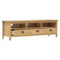 vidaXL TV-Schrank Hill Honigbraun 158x40x47 cm Massivholz Kiefer vidaXL TV-Schrank Hill Honigbraun 158x40x47 cm Massivholz Kiefer