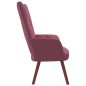 vidaXL Relaxsessel Rosa Samt vidaXL Relaxsessel Rosa Samt