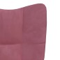 vidaXL Relaxsessel Rosa Samt vidaXL Relaxsessel Rosa Samt