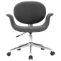 Drehbare Esszimmerstühle 6 Stk. Grau Stoff Drehbare Esszimmerstühle 6 Stk. Grau Stoff