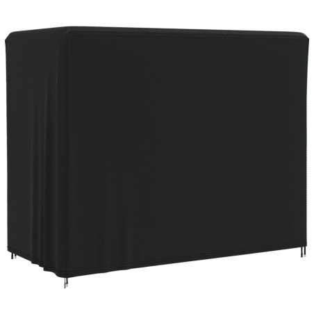 vidaXL Abdeckung für Hollywoodschaukel Schwarz 220x125x170 cm Oxford