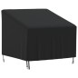 vidaXL Abdeckung für Gartensessel Schwarz 90x90x50/75 cm 420D Oxford vidaXL Abdeckung für Gartensessel Schwarz 90x90x50/75 cm 420D Oxford