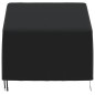vidaXL Abdeckung für Gartensessel Schwarz 90x90x50/75 cm 420D Oxford vidaXL Abdeckung für Gartensessel Schwarz 90x90x50/75 cm 420D Oxford
