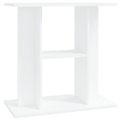 vidaXL Aquariumständer Weiß 60x30x60 cm Holzwerkstoff