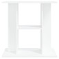 vidaXL Aquariumständer Weiß 60x30x60 cm Holzwerkstoff vidaXL Aquariumständer Weiß 60x30x60 cm Holzwerkstoff