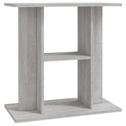 vidaXL Aquariumständer Grau Sonoma 60x30x60 cm Holzwerkstoff