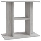 vidaXL Aquariumständer Grau Sonoma 60x30x60 cm Holzwerkstoff vidaXL Aquariumständer Grau Sonoma 60x30x60 cm Holzwerkstoff