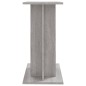 vidaXL Aquariumständer Grau Sonoma 60x30x60 cm Holzwerkstoff vidaXL Aquariumständer Grau Sonoma 60x30x60 cm Holzwerkstoff