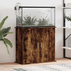vidaXL Aquariumständer Räuchereiche 81x36x73 cm Holzwerkstoff