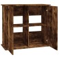 vidaXL Aquariumständer Räuchereiche 81x36x73 cm Holzwerkstoff vidaXL Aquariumständer Räuchereiche 81x36x73 cm Holzwerkstoff