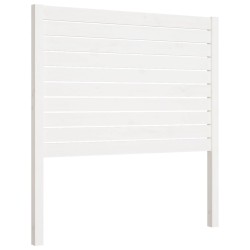 vidaXL Kopfteil Weiß 81x4x100 cm Massivholz Kiefer