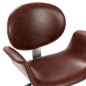 Drehbare Esszimmerstühle 4 Stk. Kunstleder Braun Drehbare Esszimmerstühle 4 Stk. Kunstleder Braun