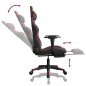 vidaXL Gaming-Stuhl mit Fußstütze Schwarz und Weinrot Kunstleder vidaXL Gaming-Stuhl mit Fußstütze Schwarz und Weinrot Kunstleder