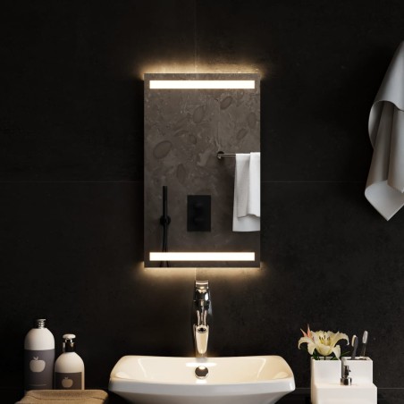 vidaXL LED-Badspiegel 30x50 cm