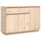 vidaXL Sideboard 110x34x75 cm Massivholz Kiefer vidaXL Sideboard 110x34x75 cm Massivholz Kiefer