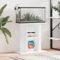 vidaXL Aquariumständer Hochglanz-Weiß 60x30x60 cm Holzwerkstoff vidaXL Aquariumständer Hochglanz-Weiß 60x30x60 cm Holzwerkstoff