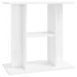vidaXL Aquariumständer Hochglanz-Weiß 60x30x60 cm Holzwerkstoff vidaXL Aquariumständer Hochglanz-Weiß 60x30x60 cm Holzwerkstoff