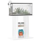 vidaXL Aquariumständer Hochglanz-Weiß 60x30x60 cm Holzwerkstoff vidaXL Aquariumständer Hochglanz-Weiß 60x30x60 cm Holzwerkstoff