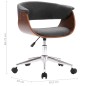Drehbare Esszimmerstühle 6 Stk. Grau Stoff Drehbare Esszimmerstühle 6 Stk. Grau Stoff