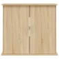 vidaXL Aquariumständer Sonoma-Eiche 81x36x73 cm Holzwerkstoff vidaXL Aquariumständer Sonoma-Eiche 81x36x73 cm Holzwerkstoff