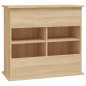 vidaXL Aquariumständer Sonoma-Eiche 81x36x73 cm Holzwerkstoff vidaXL Aquariumständer Sonoma-Eiche 81x36x73 cm Holzwerkstoff
