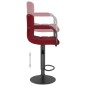vidaXL Barhocker 2 Stk. Weinrot Samt vidaXL Barhocker 2 Stk. Weinrot Samt