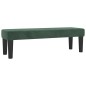 vidaXL Boxspringbett mit Matratze Dunkelgrün 200x200 cm Samt vidaXL Boxspringbett mit Matratze Dunkelgrün 200x200 cm Samt