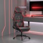 vidaXL Gaming-Stuhl mit Massage & Fußstütze Schwarz Weinrot Kunstleder vidaXL Gaming-Stuhl mit Massage & Fußstütze Schwarz Weinrot Kunstleder