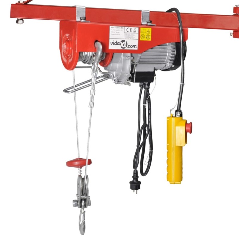Elektrischer Seilhebezug 1000 W 200/400 kg Elektrischer Seilhebezug 1000 W 200/400 kg