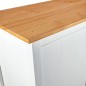 vidaXL Kleiderschrank mit 3 Türen Hill Weiß 127x50x170 cm Kiefernholz vidaXL Kleiderschrank mit 3 Türen Hill Weiß 127x50x170 cm Kiefernholz