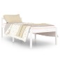 vidaXL Seniorenbett Weiß 75x190 cm Massivholz Kiefer vidaXL Seniorenbett Weiß 75x190 cm Massivholz Kiefer