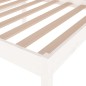 vidaXL Seniorenbett Weiß 75x190 cm Massivholz Kiefer vidaXL Seniorenbett Weiß 75x190 cm Massivholz Kiefer