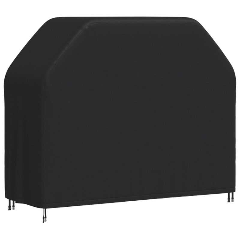 vidaXL Grillabdeckung 147x61x112 cm Schwarz 420D Oxford vidaXL Grillabdeckung 147x61x112 cm Schwarz 420D Oxford