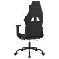 vidaXL Gaming-Stuhl mit Massage & Fußstütze Schwarz und Gelb Stoff vidaXL Gaming-Stuhl mit Massage & Fußstütze Schwarz und Gelb Stoff