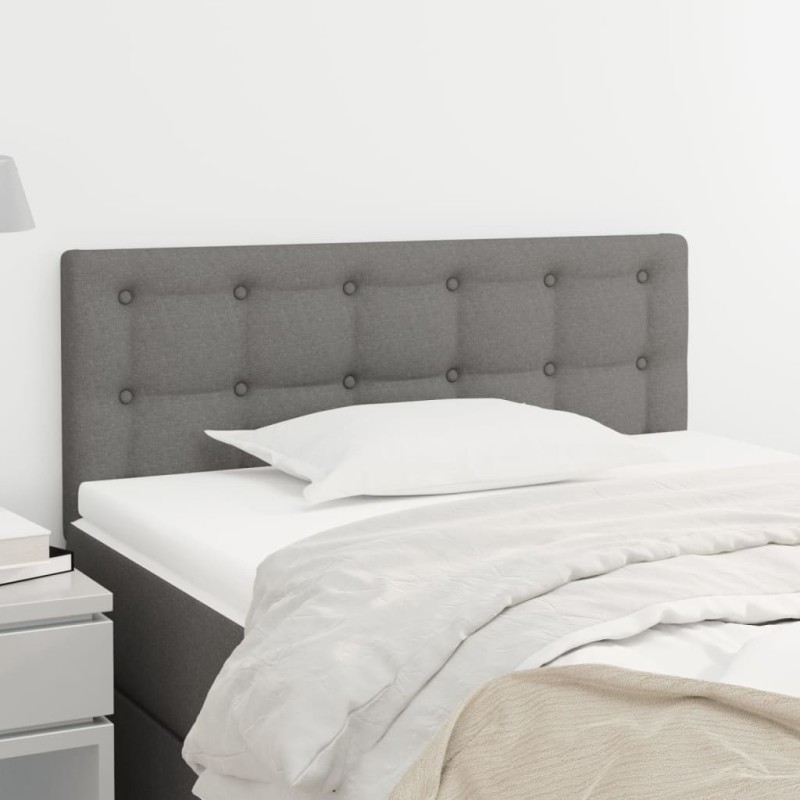 vidaXL Kopfteil Dunkelgrau 80x5x78/88 cm Stoff vidaXL Kopfteil Dunkelgrau 80x5x78/88 cm Stoff