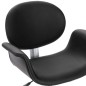 Drehbare Esszimmerstühle 6 Stk. Kunstleder Schwarz Drehbare Esszimmerstühle 6 Stk. Kunstleder Schwarz