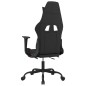 vidaXL Gaming-Stuhl mit Fußstütze Schwarz und Rot Stoff vidaXL Gaming-Stuhl mit Fußstütze Schwarz und Rot Stoff