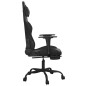 vidaXL Gaming-Stuhl mit Massage & Fußstütze Schwarz Kunstleder vidaXL Gaming-Stuhl mit Massage & Fußstütze Schwarz Kunstleder